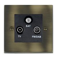 Digital Television Sockets - Screened Non-Isolated/DAB Compatible