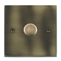 Resistive Leading Edge Push On/Off Rotary 2 Way Switching Dimmers