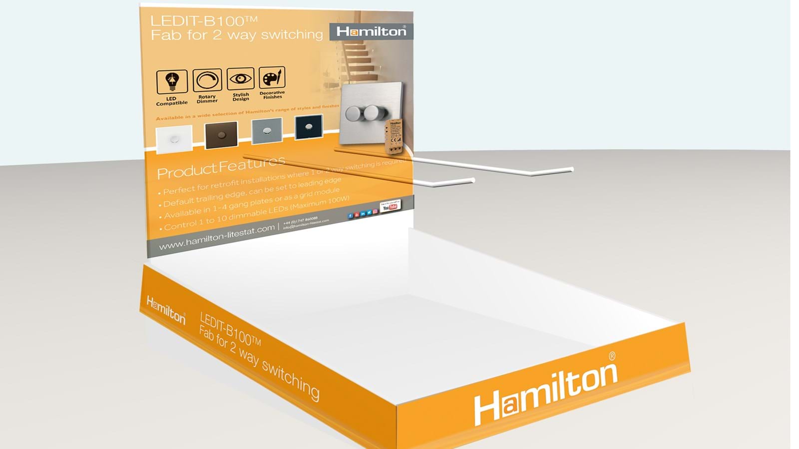 Counter Display Visual Mock Up